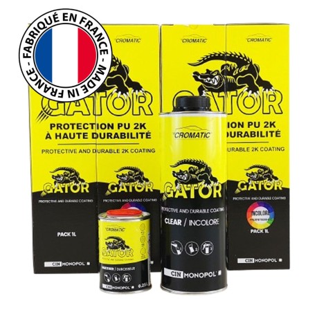 Gator Liner 2K Teintable Kit 4 bouteilles + durcisseur