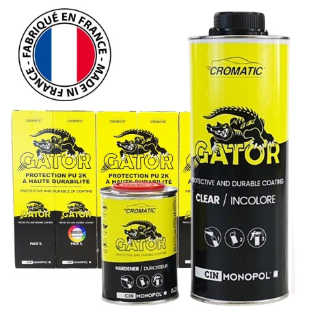 Gator Liner 2K Teintable Kit 6 bouteilles + durcisseur