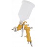 Pistolet à peinture godet HVLP en 2.5 mm Jaune